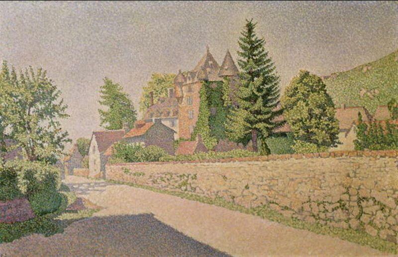 Paul Signac Chateau de Comblat oil painting image